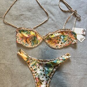 Agua Bendita Floral Bikini Set